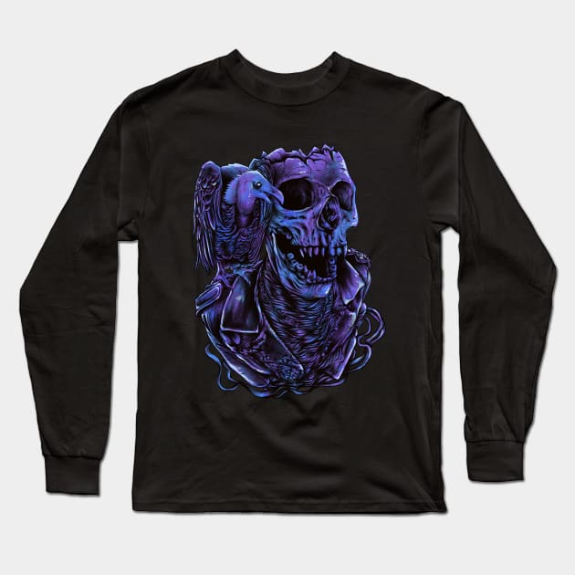 Revived skull Long Sleeve T-Shirt by barmalisiRTB